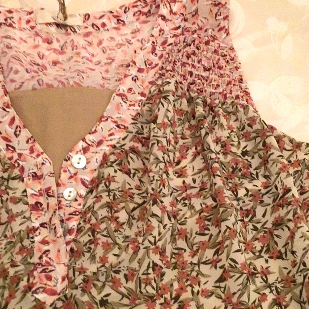 BOHO STYLE LAYERED COLORS MIDI DRESS 1 left - Picture 7 of 13